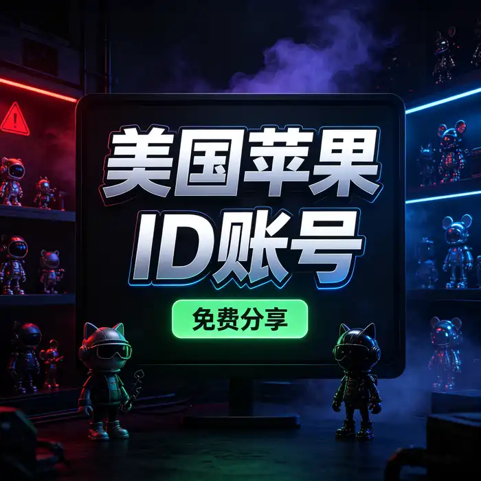 海外账号 Apple ID 安全获取与登录流程示意图